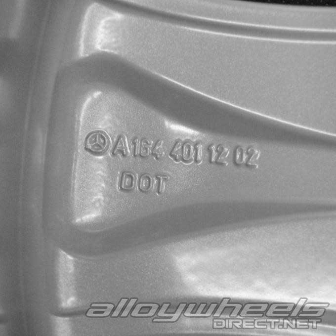 Mercedes 5 Spoke [164-19] Titanium Silver Alloy Wheel Product Image #4