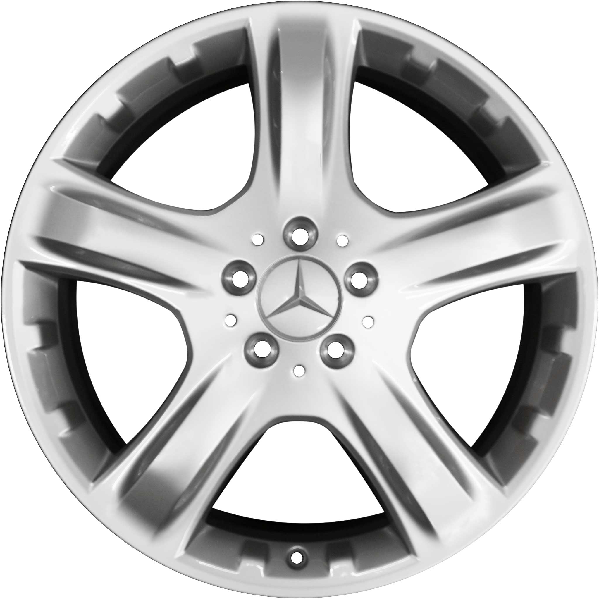 Mercedes 5 Spoke [164-19] Titanium Silver Alloy Wheel Product Image #1