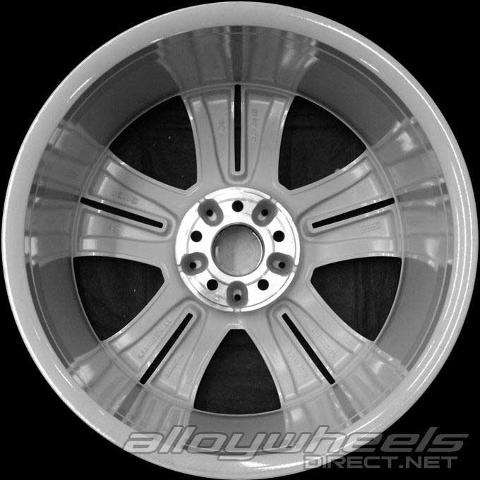Mercedes 5 Twin Spoke [164-19] Titanium Silver Alloy Wheel Product Image #2