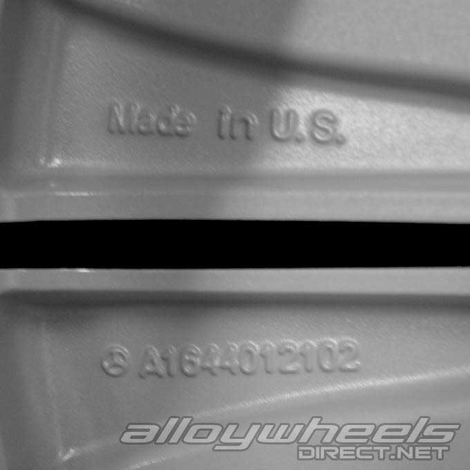 Mercedes 5 Twin Spoke [164-19] Titanium Silver Alloy Wheel Product Image #4