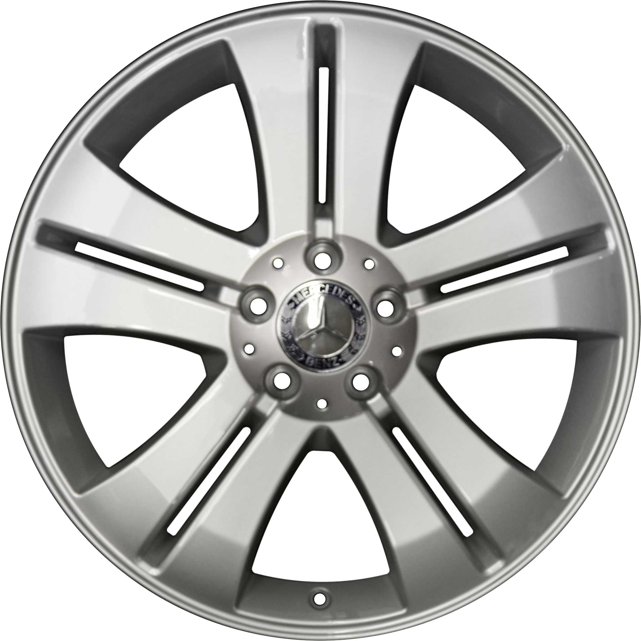 Mercedes 5 Twin Spoke [164-19] Titanium Silver Alloy Wheel Product Image #1