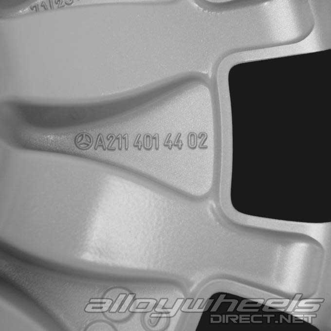 Mercedes Yilduz [211-16] Standard Silver with High Sheen Alloy Wheel Product Image #4