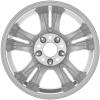 Mercedes 5 Double Spoke [169-16] Sterling Silver Wheel Img 3