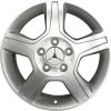 Mercedes 5 Spoke [168-16] Titanium Silver Wheel Img 1
