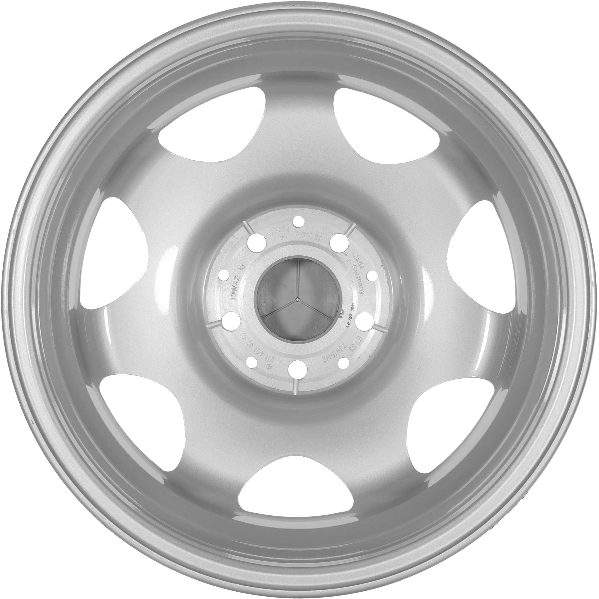 Mercedes Toliman [211-16] Titanium Silver Alloy Wheel Product Image #3