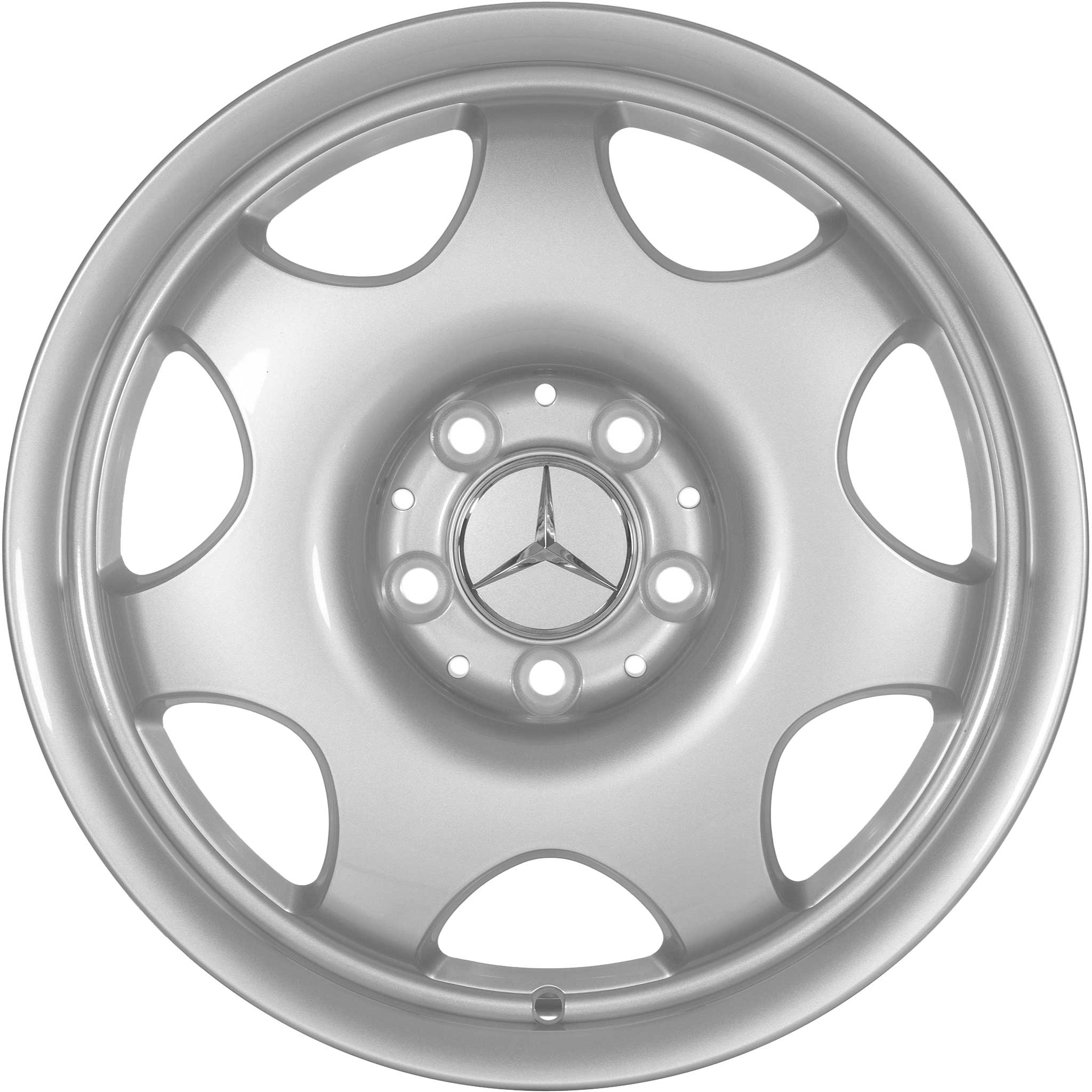 Mercedes Toliman [211-16] Titanium Silver Alloy Wheel Product Image #1