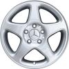 Mercedes Algieba [203-16] Titanium Silver Wheel Img 1
