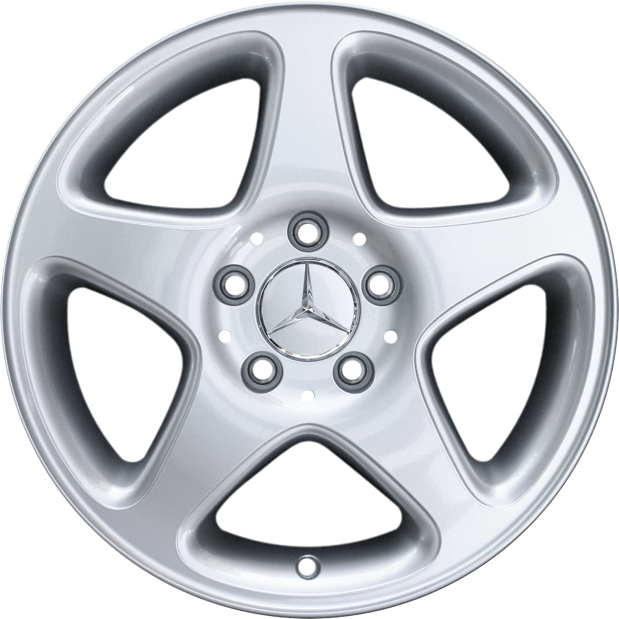 Mercedes Algieba [203-16] Titanium Silver Alloy Wheel Product Image #1