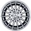 Mercedes Almaaz [215-18] Sterling Silver Wheel Img 1