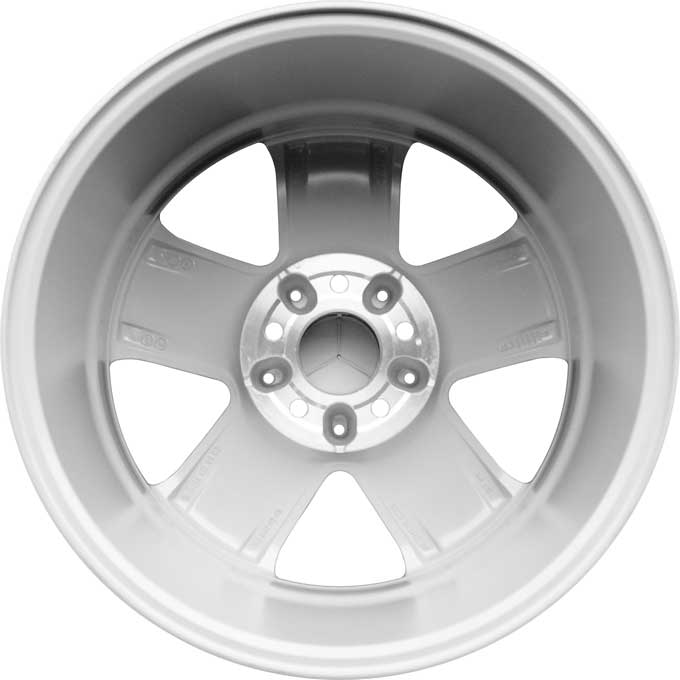 Mercedes 5 Spoke [163-17] Titanium Silver Alloy Wheel Product Image #2