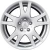 Mercedes 5 Twin Spoke [219-17] Titanium Silver Wheel Img 1