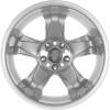 Mercedes Rucha [211-17] Titanium Silver Wheel Img 3
