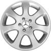 Mercedes Cygnus [209-17] Titanium Silver Wheel Img 1