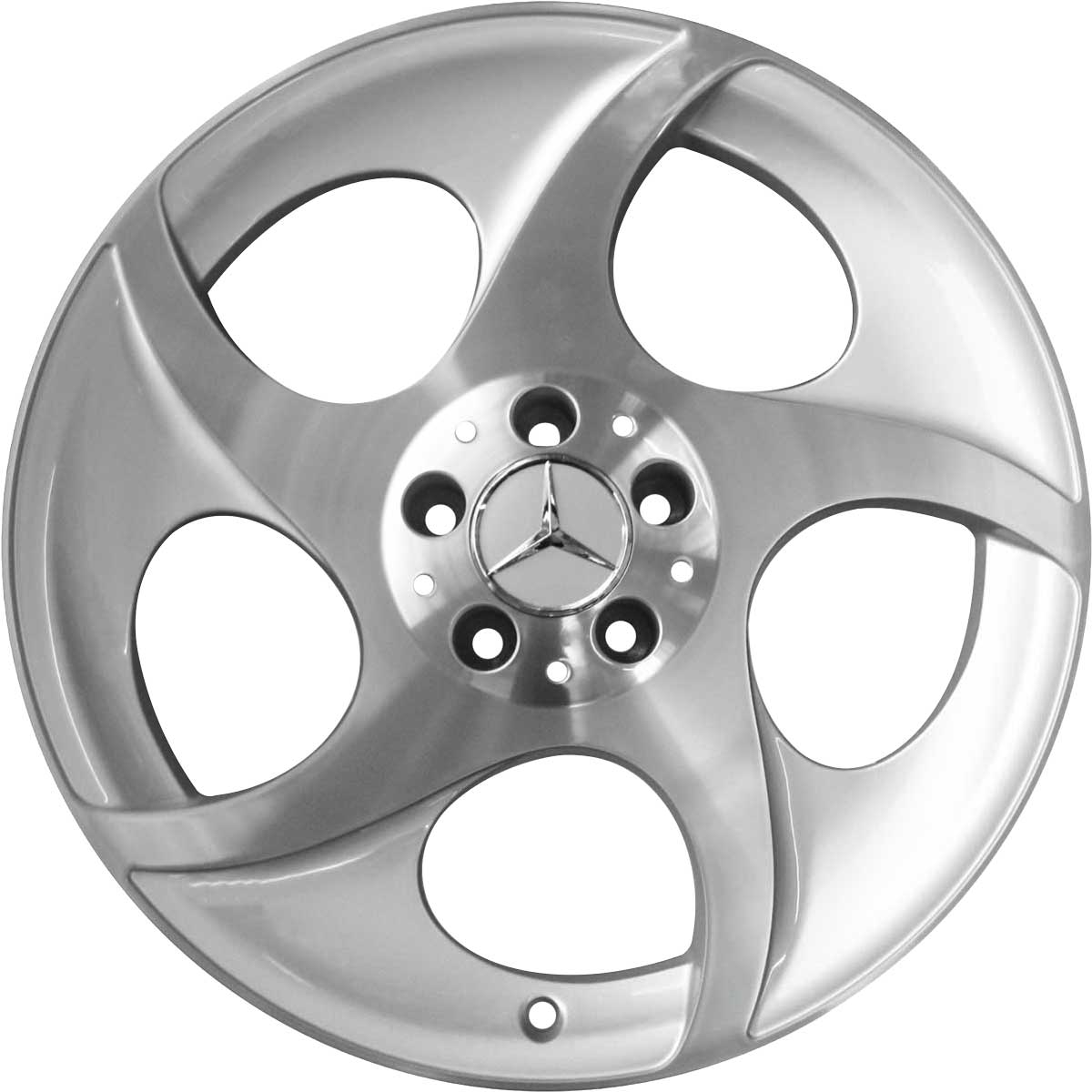 Mercedes Alphard [230-18] Standard Silver with High Sheen Alloy Wheel Product Image #1