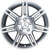 Mercedes 7 Twin Spoke [203-17] Sterling Silver Wheel Img 1