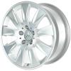 Mercedes 9 Spoke [209-17] Titanium Silver Wheel Img 2
