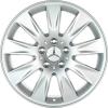 Mercedes 9 Spoke [209-17] Titanium Silver Wheel Img 1