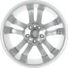 Mercedes 5 Twin Spoke [209-17] Titanium Silver Wheel Img 3