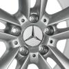 Mercedes 5 Twin Spoke [209-17] Titanium Silver Wheel Img 4