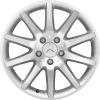 Mercedes 10 Spoke [209-17] Standard Silver with High Sheen Wheel Img 1