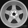 Mercedes 5 Spoke [169-17] Chrome Look Wheel Img 2