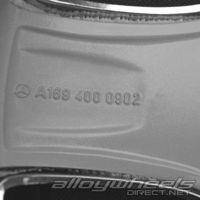 Mercedes 5 Spoke [169-17] Chrome Look Alloy Wheel Product Image #4