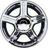Mercedes 5 Spoke [169-17] Chrome Look Wheel Img 1