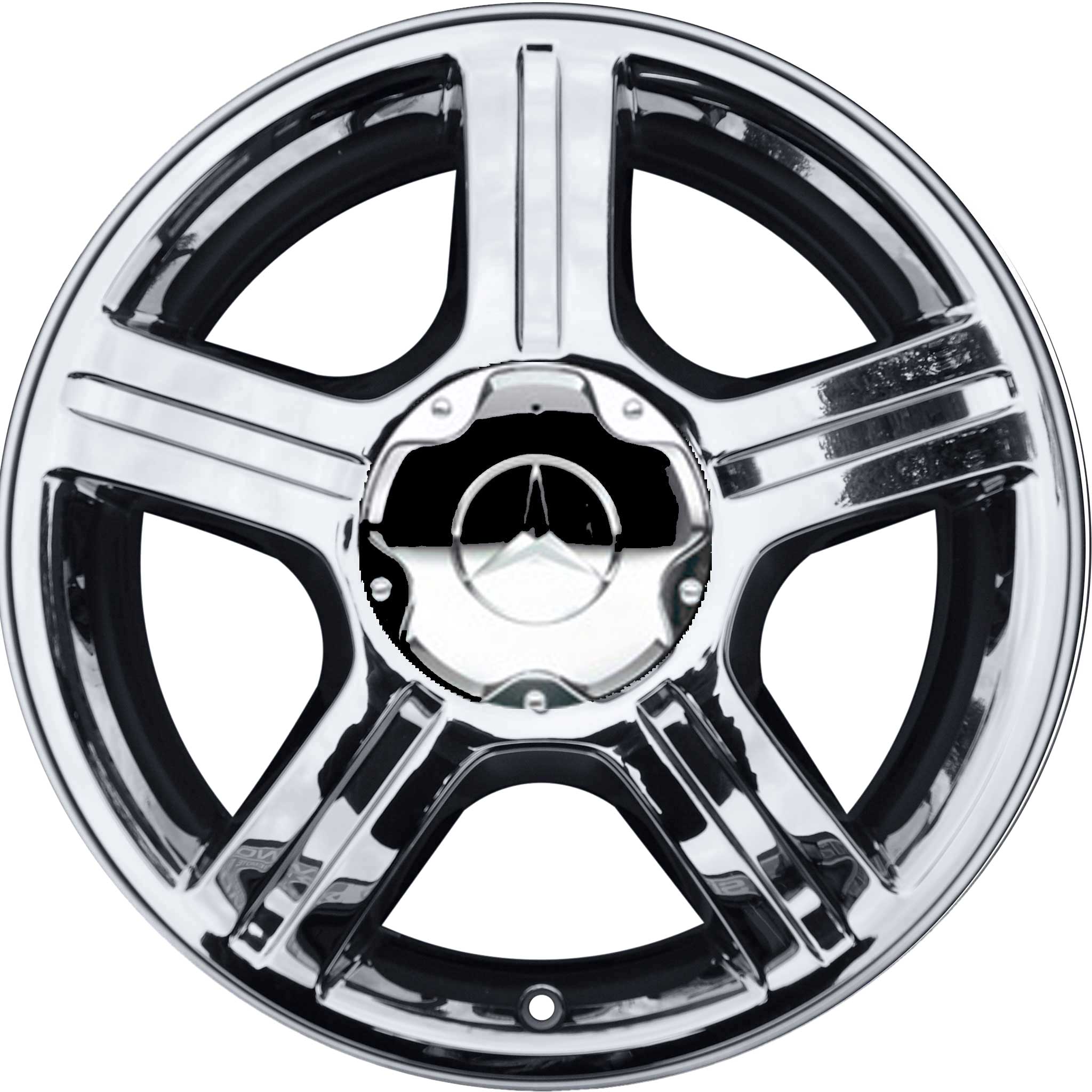 Mercedes 5 Spoke [169-17] Chrome Look Alloy Wheel Product Image #1