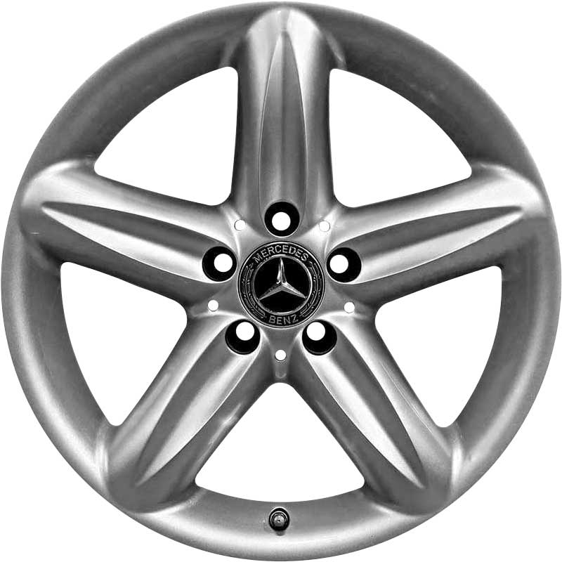 Mercedes Avior [230-17] Titanium Silver Alloy Wheel Product Image #1