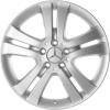 Mercedes 5 Twin Spoke [251-18] Titanium Silver Wheel Img 1