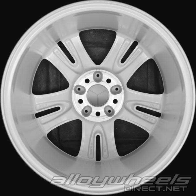 Mercedes 5 Twin Spoke [164-18] Titanium Silver Alloy Wheel Product Image #2
