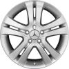 Mercedes 5 Twin Spoke [164-18] Titanium Silver Wheel Img 1