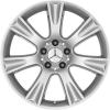 Mercedes Manket [219-18] Sterling Silver Wheel Img 1