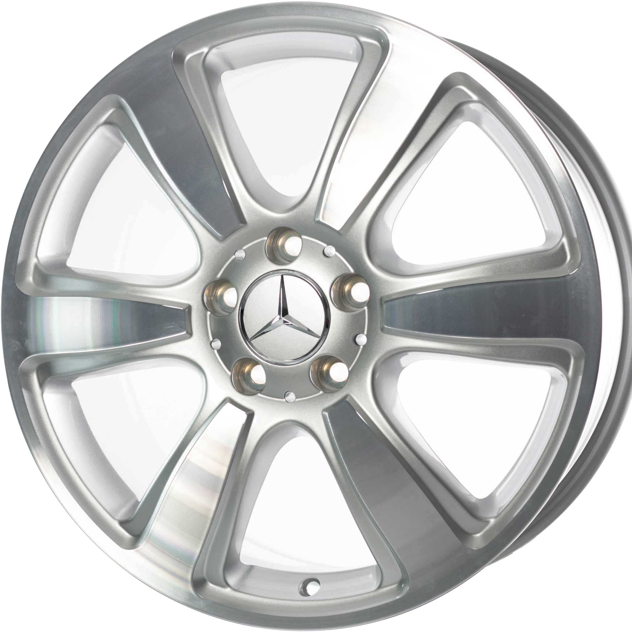 Mercedes Angetenar [251-18] Titanium Silver Alloy Wheel Product Image #2
