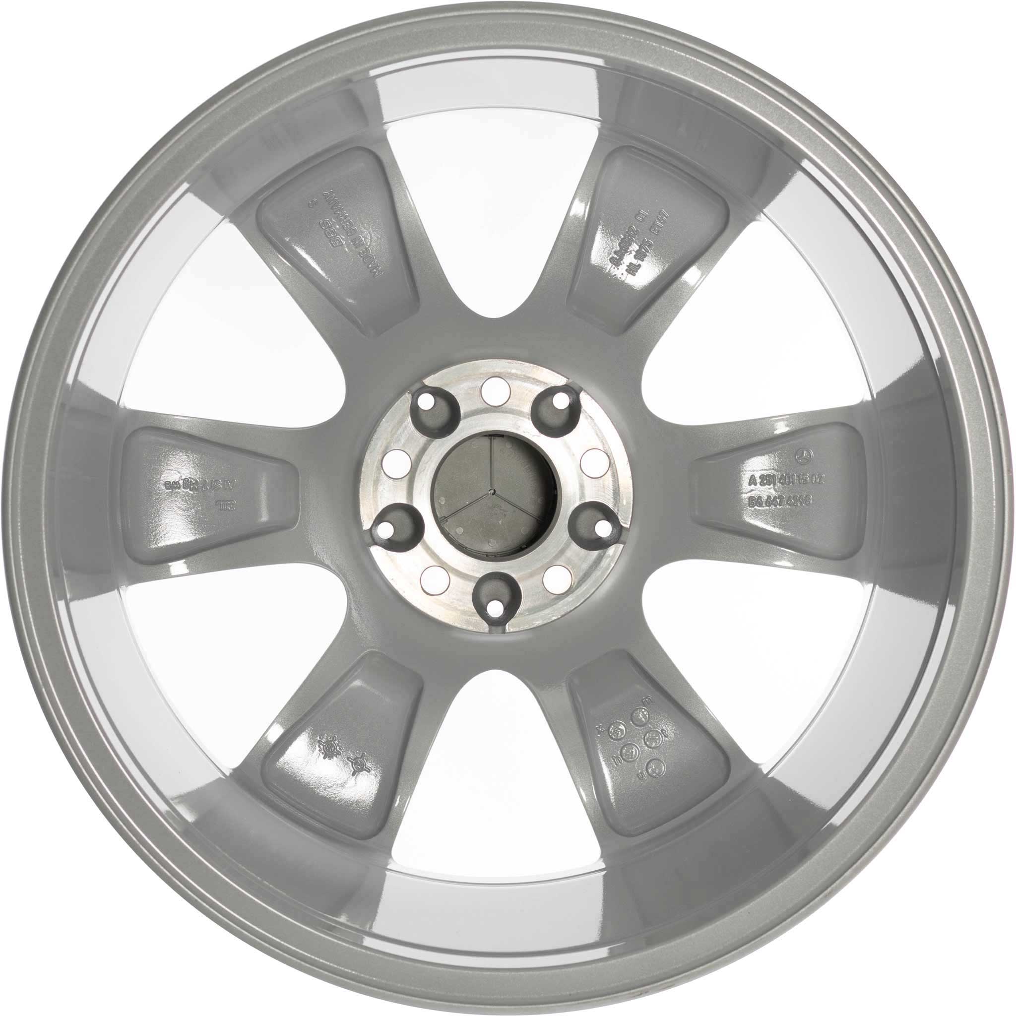 Mercedes Angetenar [251-18] Titanium Silver Alloy Wheel Product Image #3
