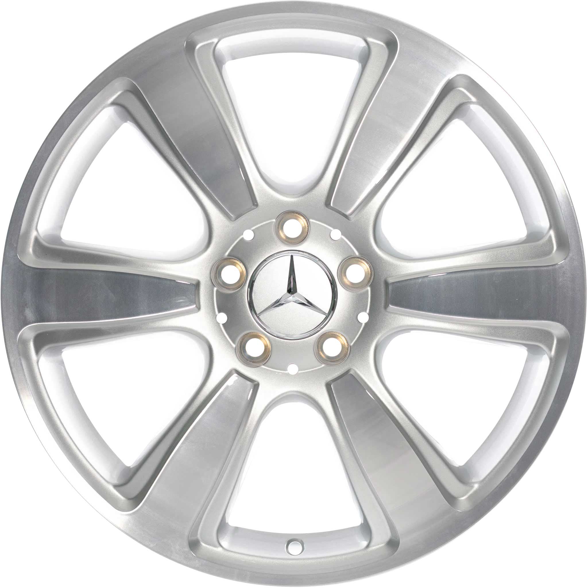 Mercedes Angetenar [251-18] Titanium Silver Alloy Wheel Product Image #1