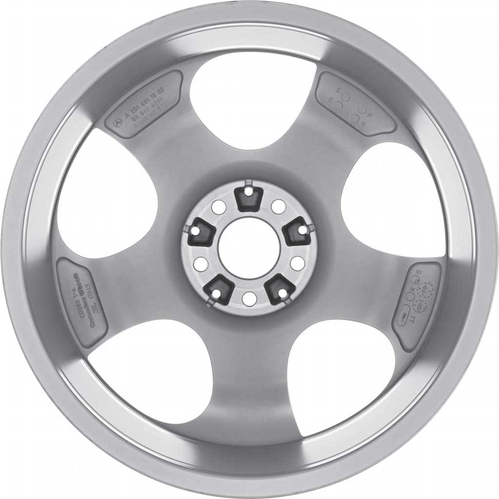 Mercedes Situla [251-19] Sterling Silver Alloy Wheel Product Image #2