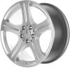 Mercedes 5 Spoke [219-18] Titanium Silver Wheel Img 2