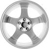 Mercedes 5 Spoke [219-18] Titanium Silver Wheel Img 3