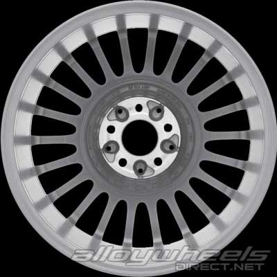 Mercedes Multispoke [219-18] Titanium Silver Alloy Wheel Product Image #2