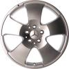 Mercedes 5 Spoke [221-18] Sterling Silver Wheel Img 1