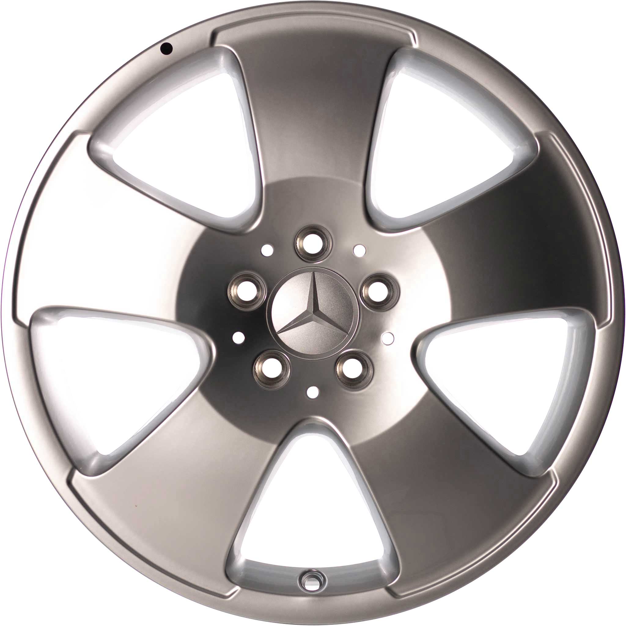 Mercedes 5 Spoke [221-18] Sterling Silver Alloy Wheel Product Image #1