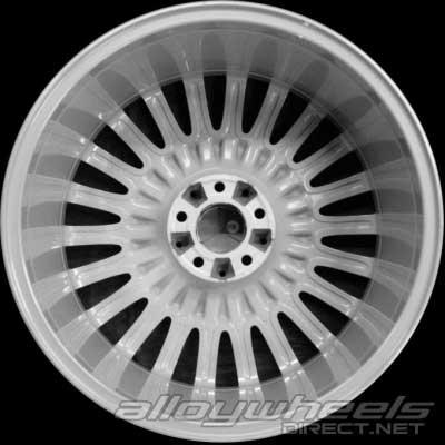 Mercedes Multispoke [209-18] Sterling Silver Alloy Wheel Product Image #2
