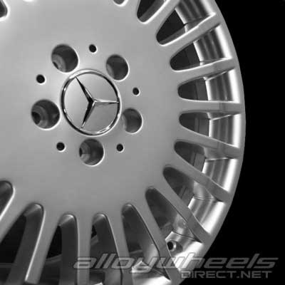 Mercedes Multispoke [209-18] Sterling Silver Alloy Wheel Product Image #3