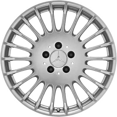 Mercedes Multispoke [209-18] Sterling Silver Alloy Wheel Product Image #1
