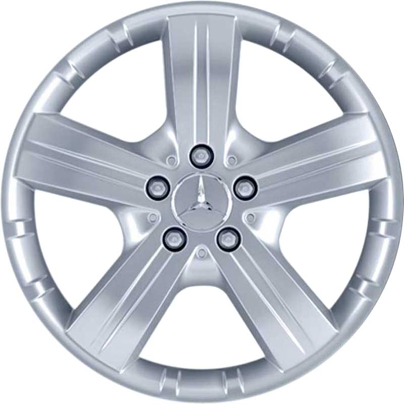Mercedes 5 Spoke [164-18] Titanium Silver Alloy Wheel Product Image #1