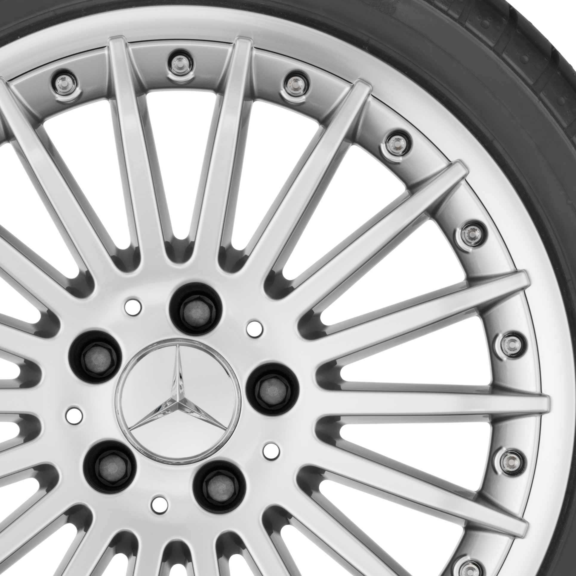 Mercedes Markab [211-17] Sterling Silver Alloy Wheel Product Image #2