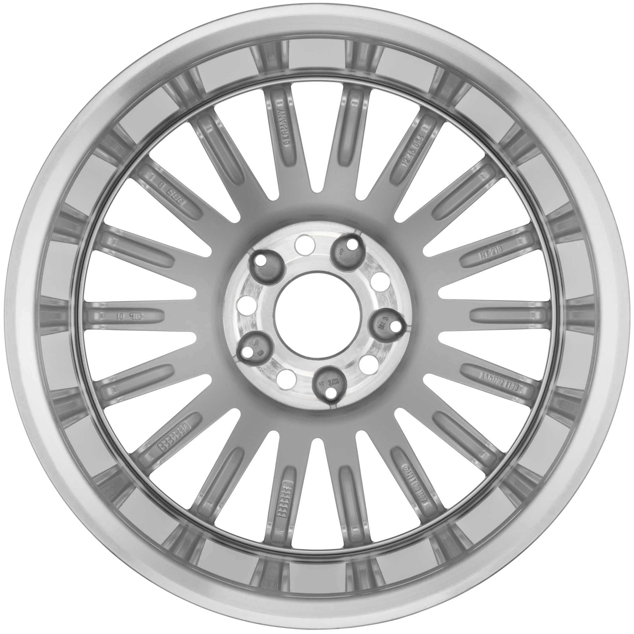 Mercedes Markab [211-17] Sterling Silver Alloy Wheel Product Image #3