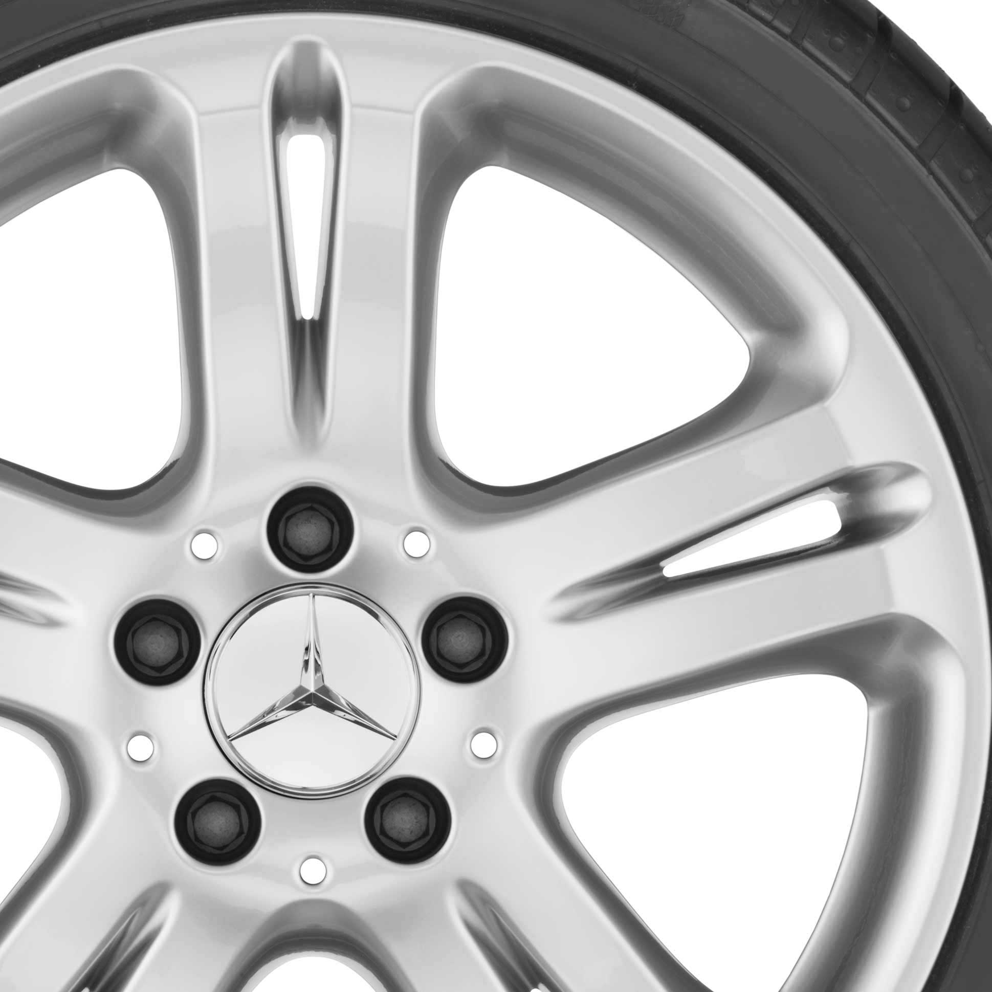 Mercedes Almach [221-17] Sterling Silver Alloy Wheel Product Image #2