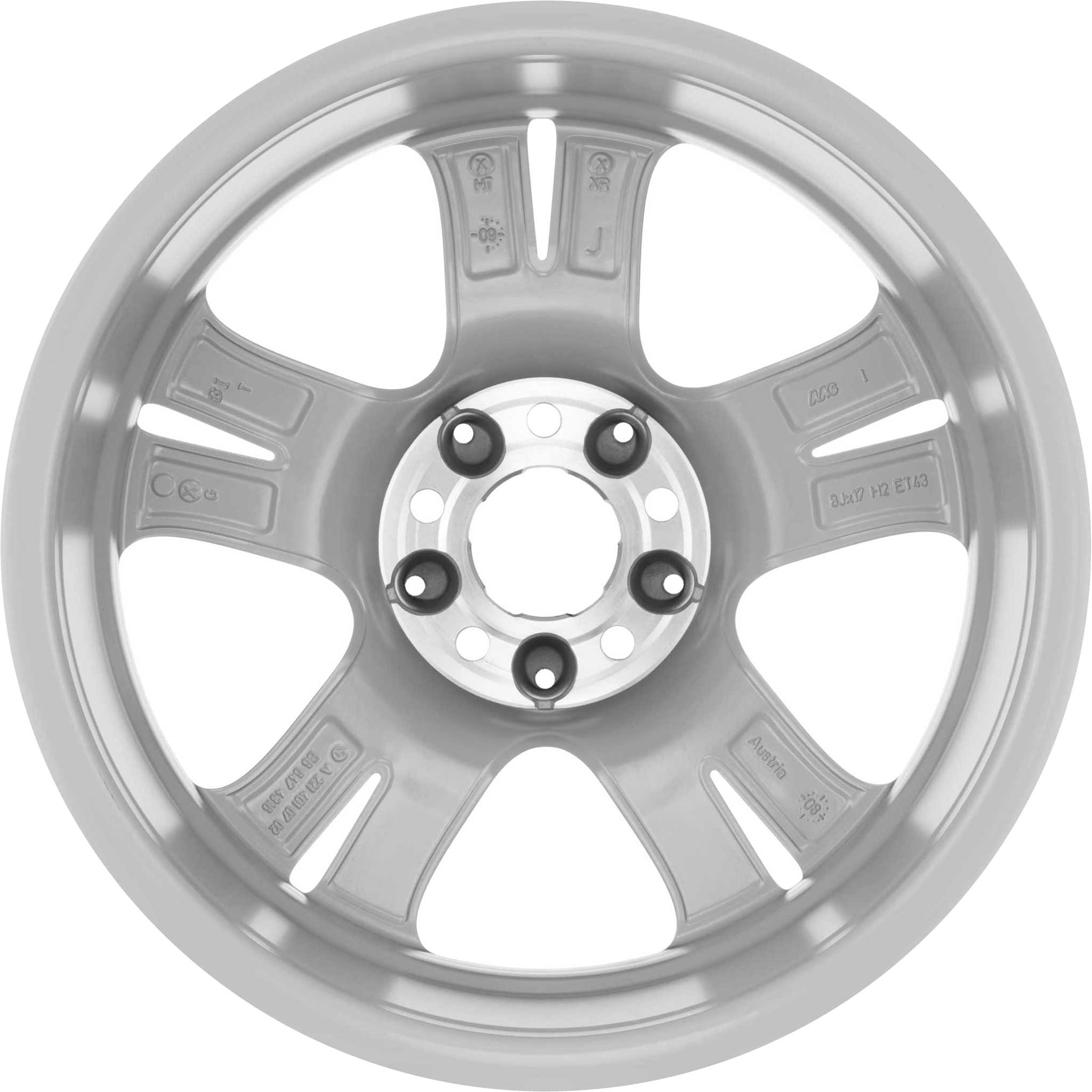 Mercedes Almach [221-17] Sterling Silver Alloy Wheel Product Image #3